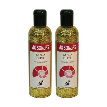 2PK Jo Sonja Medium 250ml Acrylic Paint Art/Craft - Gold Dust