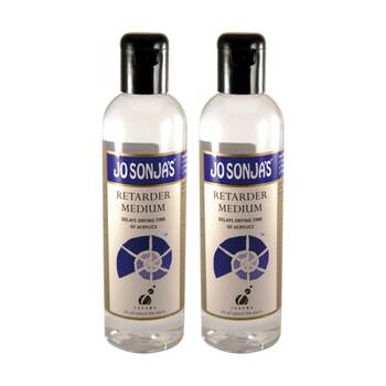 2PK Jo Sonja Medium 250ml Retarder Acrylic Paint Art/Craft - Clear