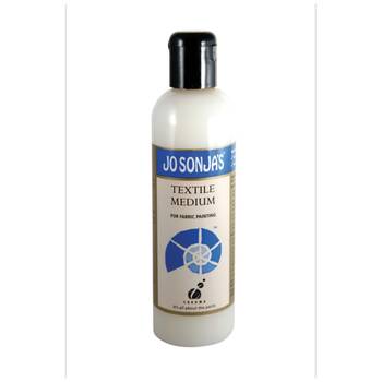 Jo Sonja Medium 250ml Textile Acrylic Paint Art/Craft - Clear