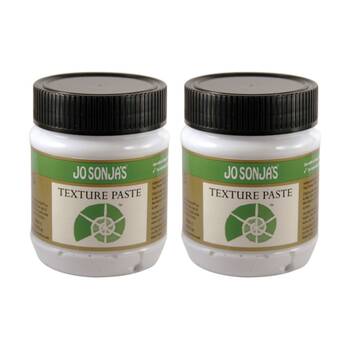 2PK Jo Sonja Medium 250ml Texture Paste Acrylic Paint Art/Craft - Clear