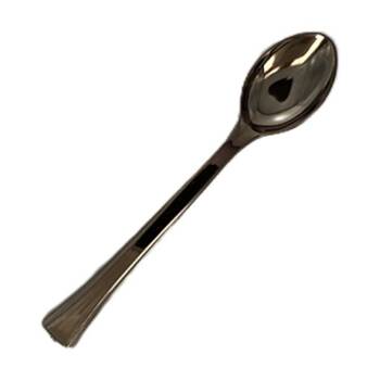 48x 40pc Partyware Look-Alike Mini Spoon Set Tableware Stainless Steel