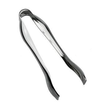 12x 2pc Partyware Stainless Steel Look-Alike Serving Tongs Set Silver