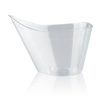 12x 10pc Partyware Mini Dish Small Serving Bowls Set Tear Shape 95x65x65mm