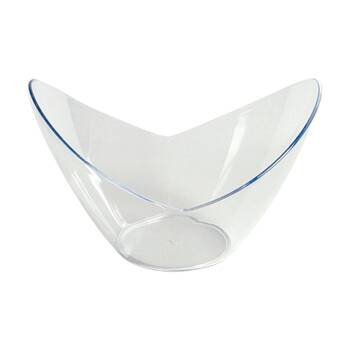 12x 8pc Partyware Mini Dish Small Serving Bowls Set Concave 83x40x58mm