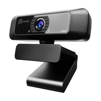 J5Create USB HD WebCam 1080p 30FPS Low Light W/ Built-in Microphone