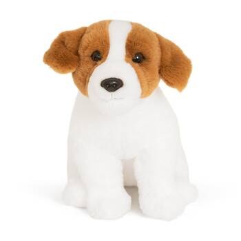 Keycraft Jack Russell Terrier Dog Soft Animal Kids Plush Toy Brown/White