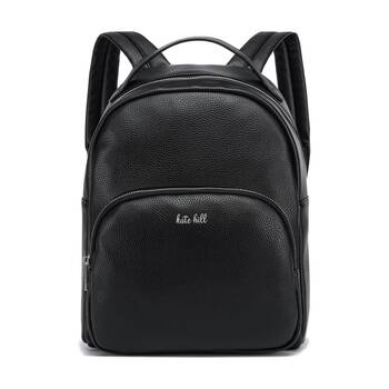 Kate Hill Women's Pepper Pebble Vegan Leather Structured Backpack