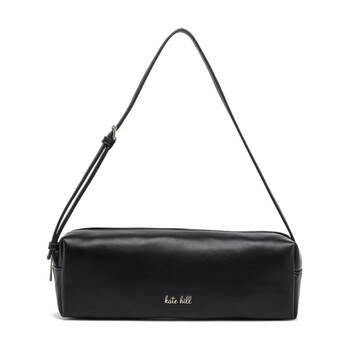 Kate Hill Women's Dani East West Vegan Leather Zip Shoulder Bag