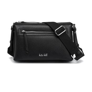 Kate Hill Women's Pippa Pebble Vegan Leather Zip-Closure Crossbody Bag