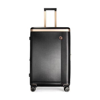 Kate Hill Phoenix Large Luggage Hard Case TSA Lock Travel Black 111L