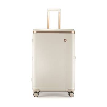 Kate Hill Phoenix Medium Luggage Hard Case TSA Lock Travel White 111L