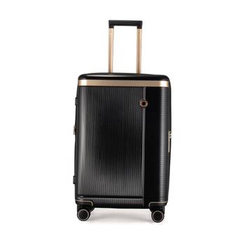 Kate Hill Phoenix Medium Luggage Hard Case TSA Lock Travel Black 78L