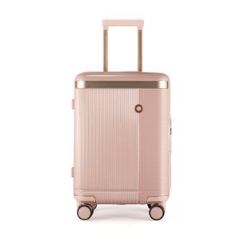 Kate Hill Phoenix Small Luggage Hard Case TSA Lock Travel Pink 44L