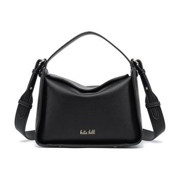 Kate Hill Women's Tonia Pebble Vegan Leather Adjustable Strap Bag