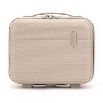 Kate Hill Brooklyn Beauty Case Add-a-Bag Travel Beige 14L 32x26x17cm