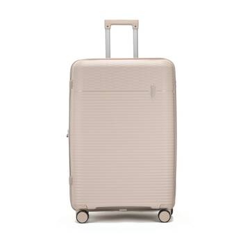 Kate Hill Brooklyn Large Hard Case Luggage TSA Lock Travel Beige 121L