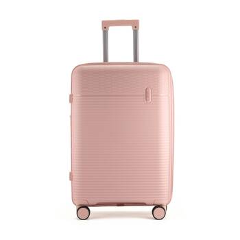 Kate Hill Brooklyn Medium Hard Case Luggage TSA Lock Travel Pink 74L