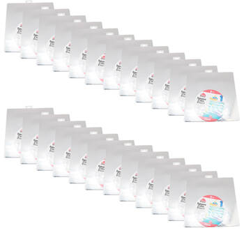 24x 2pc Culinary Kitchen Square Presentation Base Cake Boards 25x0.3cm White