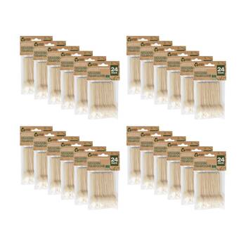 24x 24pc Braz Earth Friendly Cutlery Teaspoons Set Tableware Serveware