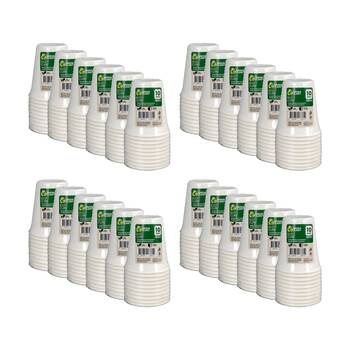 24x 10pc Braz Earth Friendly Disposable Cups Tableware Serveware 260ml