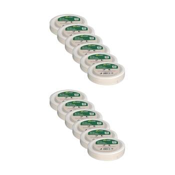 12x 30pc Braz Earth Friendly Disposable Round Plates Tableware Serveware 17cm