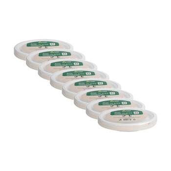 8x 4pc Braz Earth Friendly Disposable Oval Plates Tableware Serveware 30cm