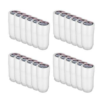 24x 20pc Braz Reusable Round Food Storage Containers W/ Lids 60ml Clear