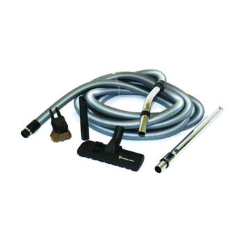 7pc Cleanstar Ducted Vacuum Cleaner Hose & Accessory Kit 32mmx10m Silver
