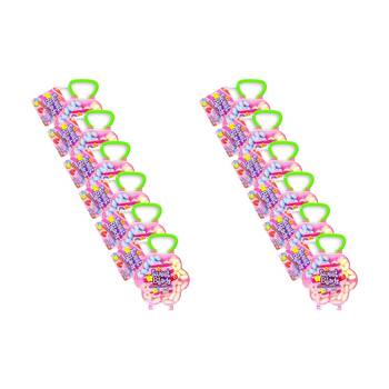 12PK Sweet Beads Candy And String Jewellery Kit Kids Lollies Pastel 28g