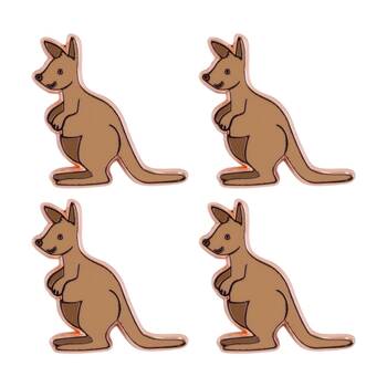 4PK Splosh Jump For Joy Keepsake Pin Enamel Kids 3y+ Rose Gold 3x1x2.5cm