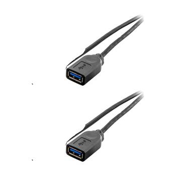 2PK Pro2 USB-C To USB3.0 Lead 0.5M Adapter Type-C Plug-A Socket USB USB-A USB-C