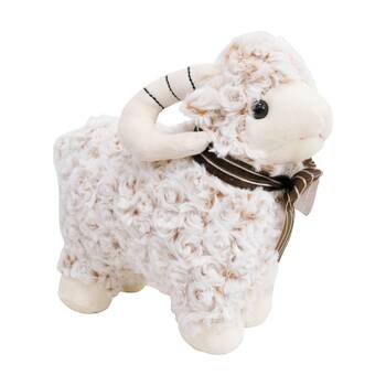 LVD Children/Kids Soft & Cuddly Plush Toy Sheep/Ram 26x13x24cm