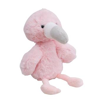 LVD Children/Kids Soft & Cuddly Plush Toy Freya Flamingo 16x17x27cm