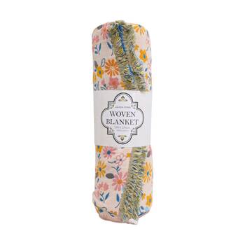LVD Florabelle Retro Floral Printed Cotton Blanket/Throw Home Decor 230x200cm
