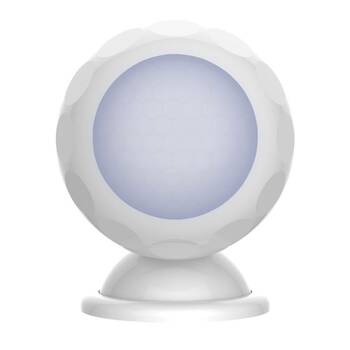 Laser PIR Smart Motion Sensor DIY Magnetic Mount W/ 7m Detection Range White