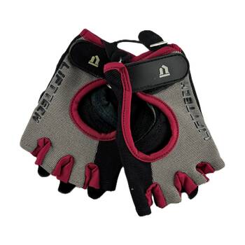 Lift-Tech Classic Womens Fitness Exercise Heavy Lifting Gloves Plum Medium