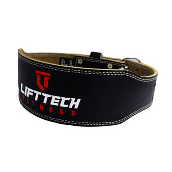 Lift-Tech Padded Leather Lifting Belt For Medium to Heavy Lifts 4in Large