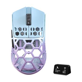 Darmoshark M2 Pro Daero Trio-Mode Full Magnesium Alloy 8K Gaming Mouse Fairy Pur