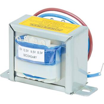 Powertran 6.3V-15V 1A Mains Transformer 15Va Multiple Tapped Voltages