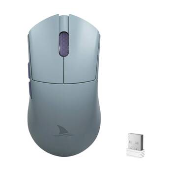 Darmoshark M3 Pro Kiran Trio-Mode Lightweight Gaming Mouse 1.5M Purple