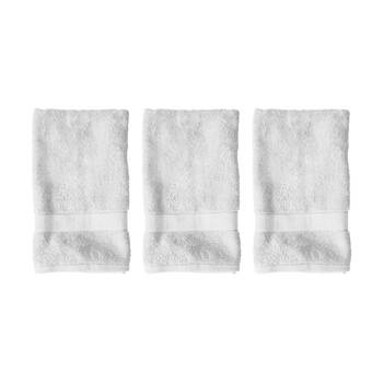 3PK Regal Soft Cotton Absorbent Bath Towel Bathroom Accessory 68x137cm White