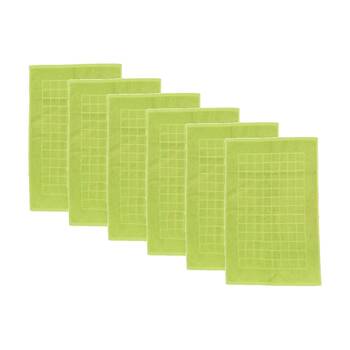 6PK Regal Non Slip Bath Mat Bathroom Floor Accessory Home Decor Lime
