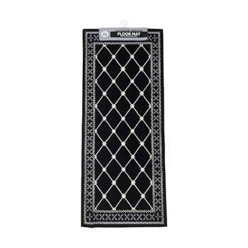 Braz Outdoor Indoor Non Slip Latex Diamond Floormat Rug 50x120cm Assorted