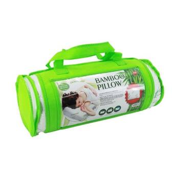 Braz Bamboo Rolled Breathable Airflow Sleeping Pillow 40x55cm