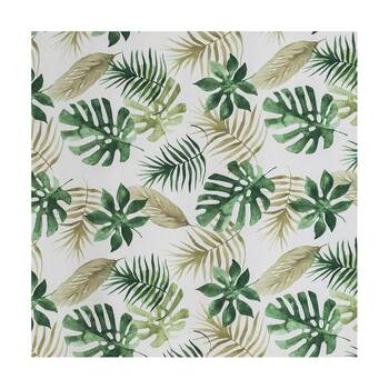 Braz Printed Room Darkening Hanging Curtain Home Decor 140x223cm Palm Frond