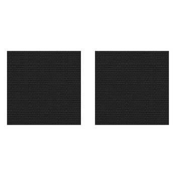 2PK Braz Blockout Room Hanging Curtain Home Decor 137x213cm Hamilton Black