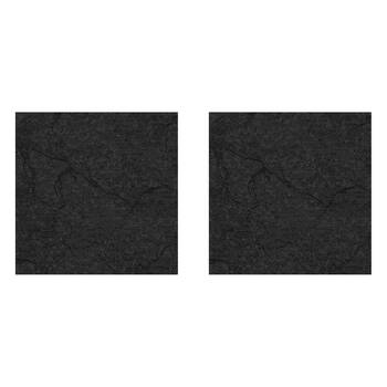 2PK Braz Blockout Room Hanging Curtain Home Decor 137x213cm Monterey Black