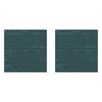 2PK Braz Blockout Room Hanging Curtain Home Decor 137x213cm Miami Denim