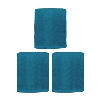 3PK Capri Non Slip Bath Mat Bathroom Floor Accessory Home Decor 45x75cm Teal