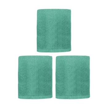 3PK Capri Non Slip Bath Mat Bathroom Floor Accessory Home Decor 45x75cm Mint